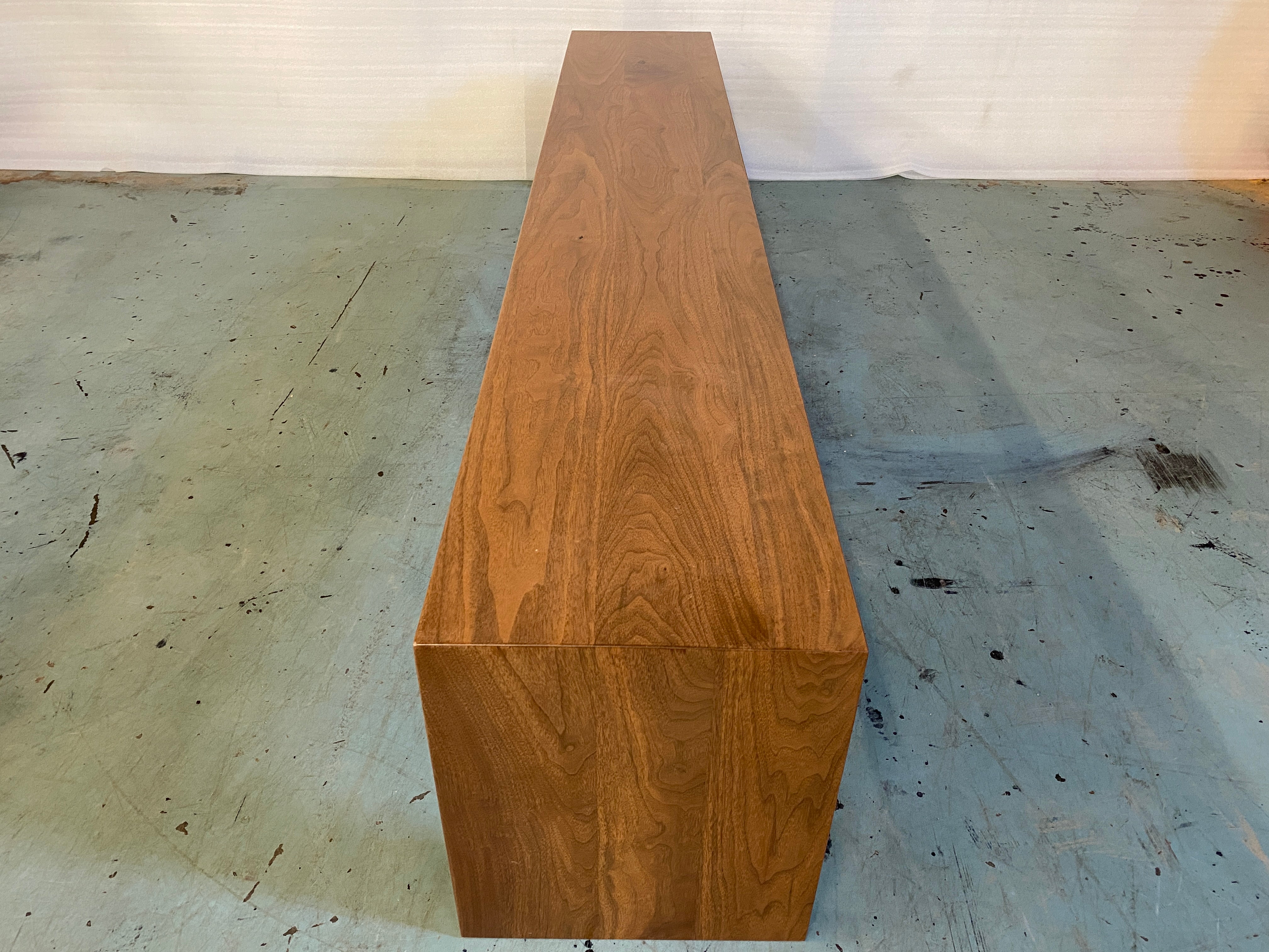 Walnut Waterfall Bench (1)