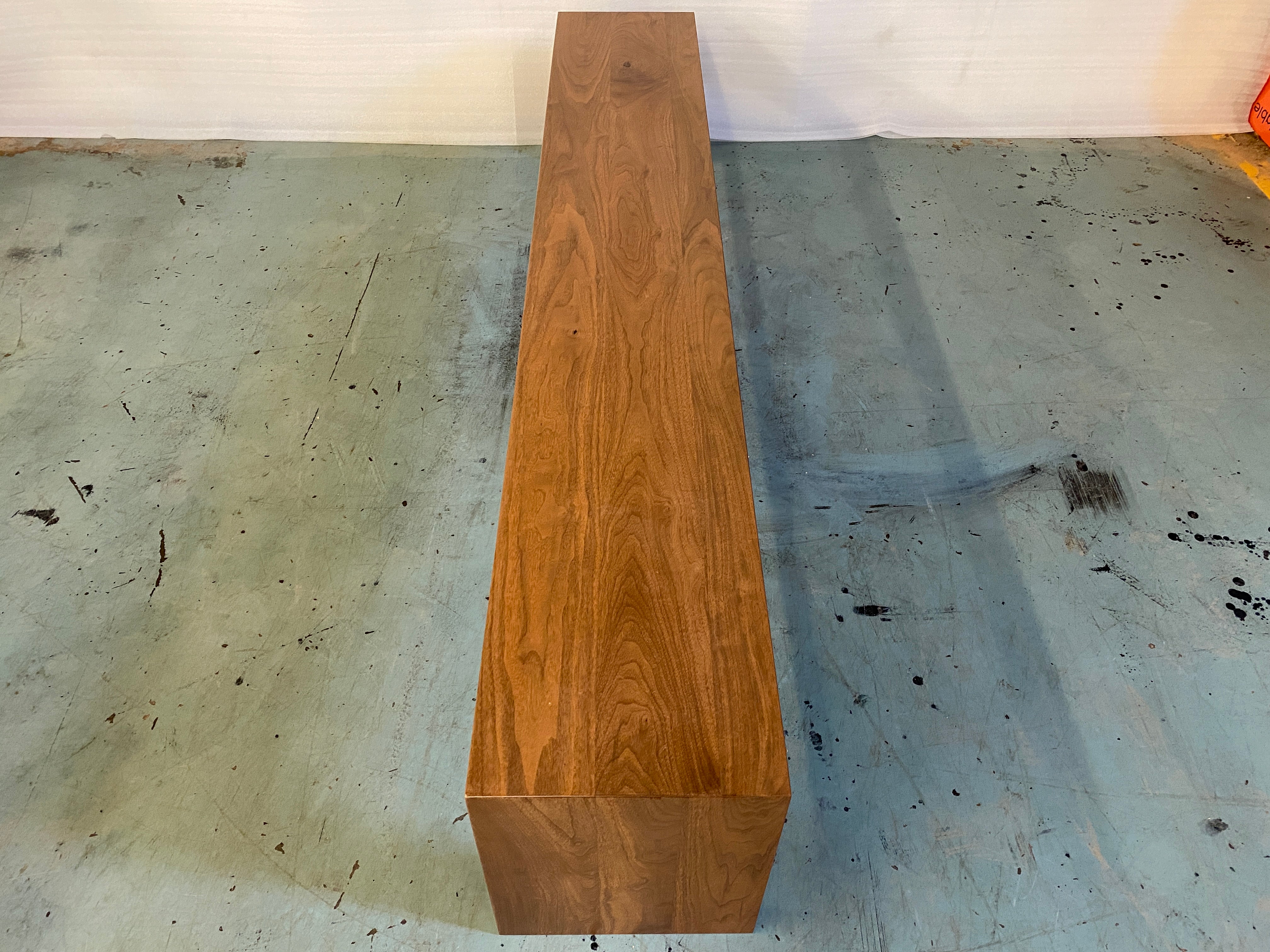 Walnut Waterfall Bench (1)