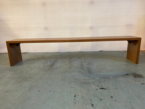 Walnut Waterfall Bench (2)