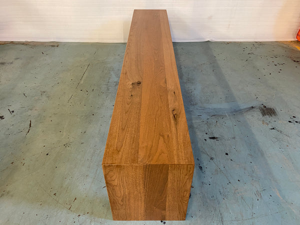 Walnut Waterfall Bench (2)
