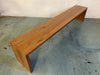 Walnut Waterfall Bench (2)