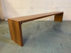 Walnut Waterfall Bench (2)
