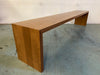 Walnut Waterfall Bench (2)