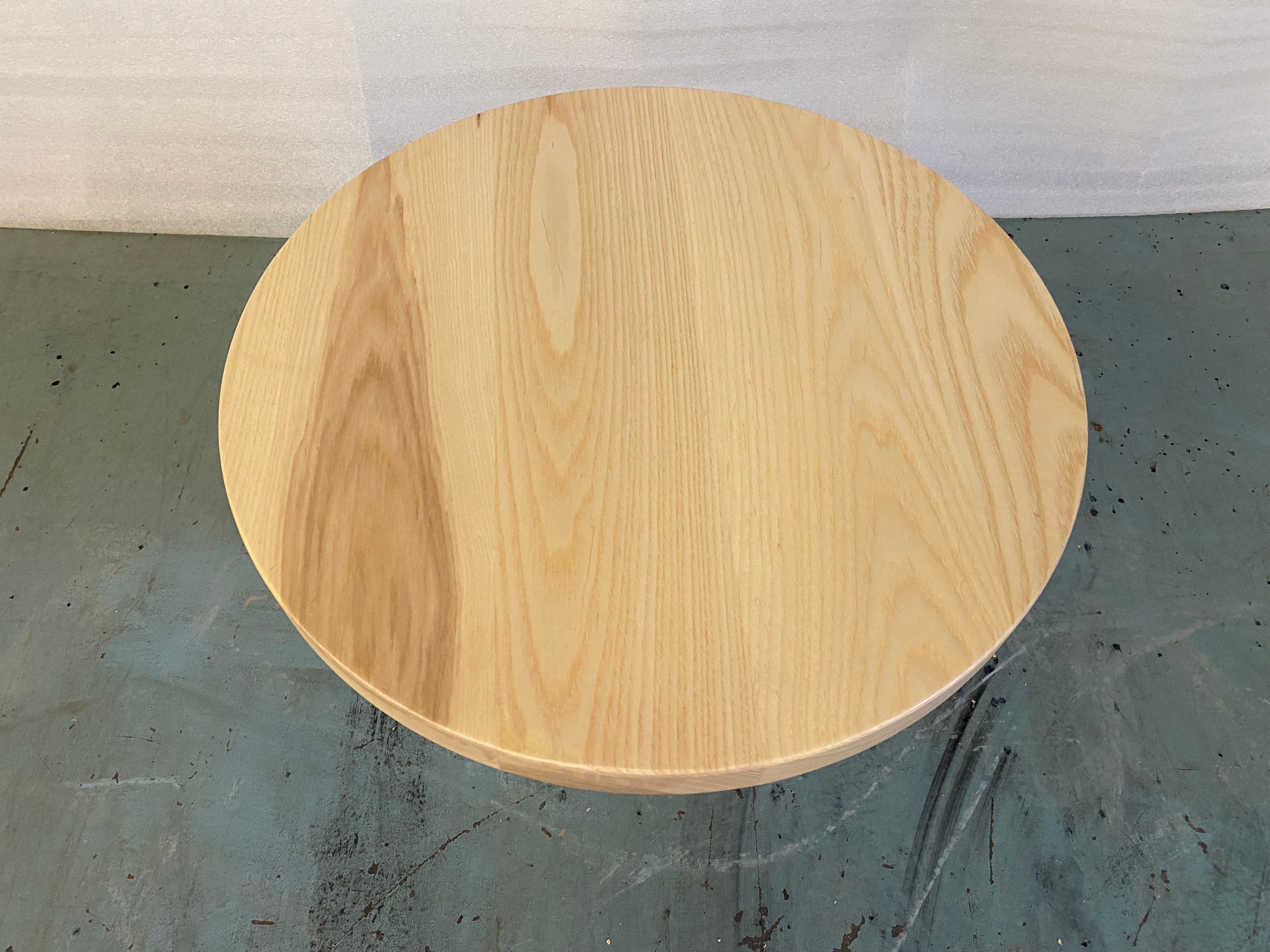 Stainless Steel Cylinder Side Table