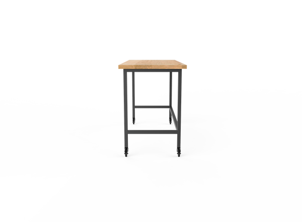 TheMaker DeskStanding 30x72 Ash Black End