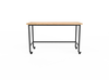 TheMaker DeskStanding 30x72 Ash Black Side