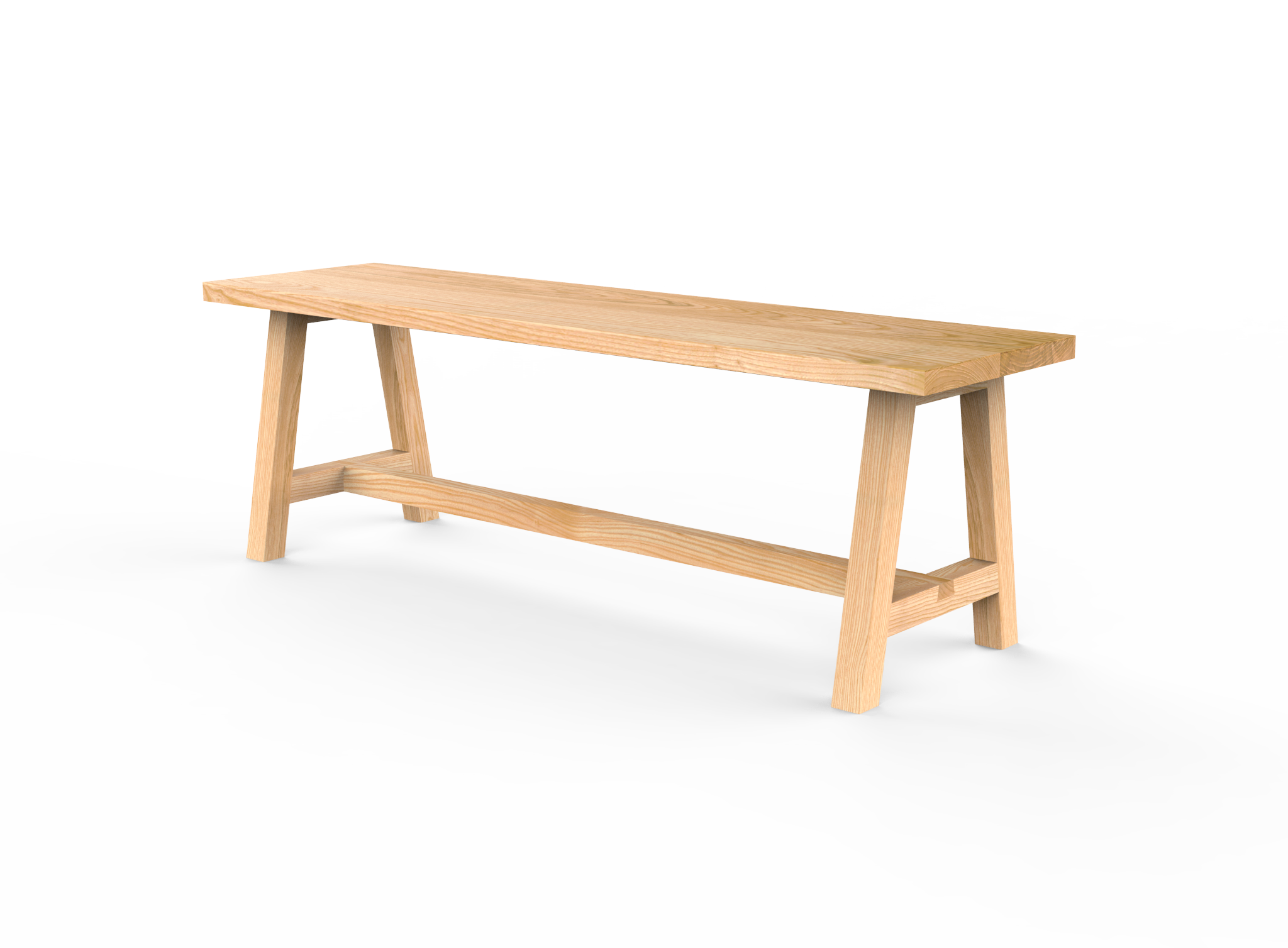 Vermont Farm Table Custom Wood Bench A Frame Ash