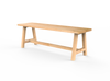 Vermont Farm Table Custom Wood Bench A Frame Ash 