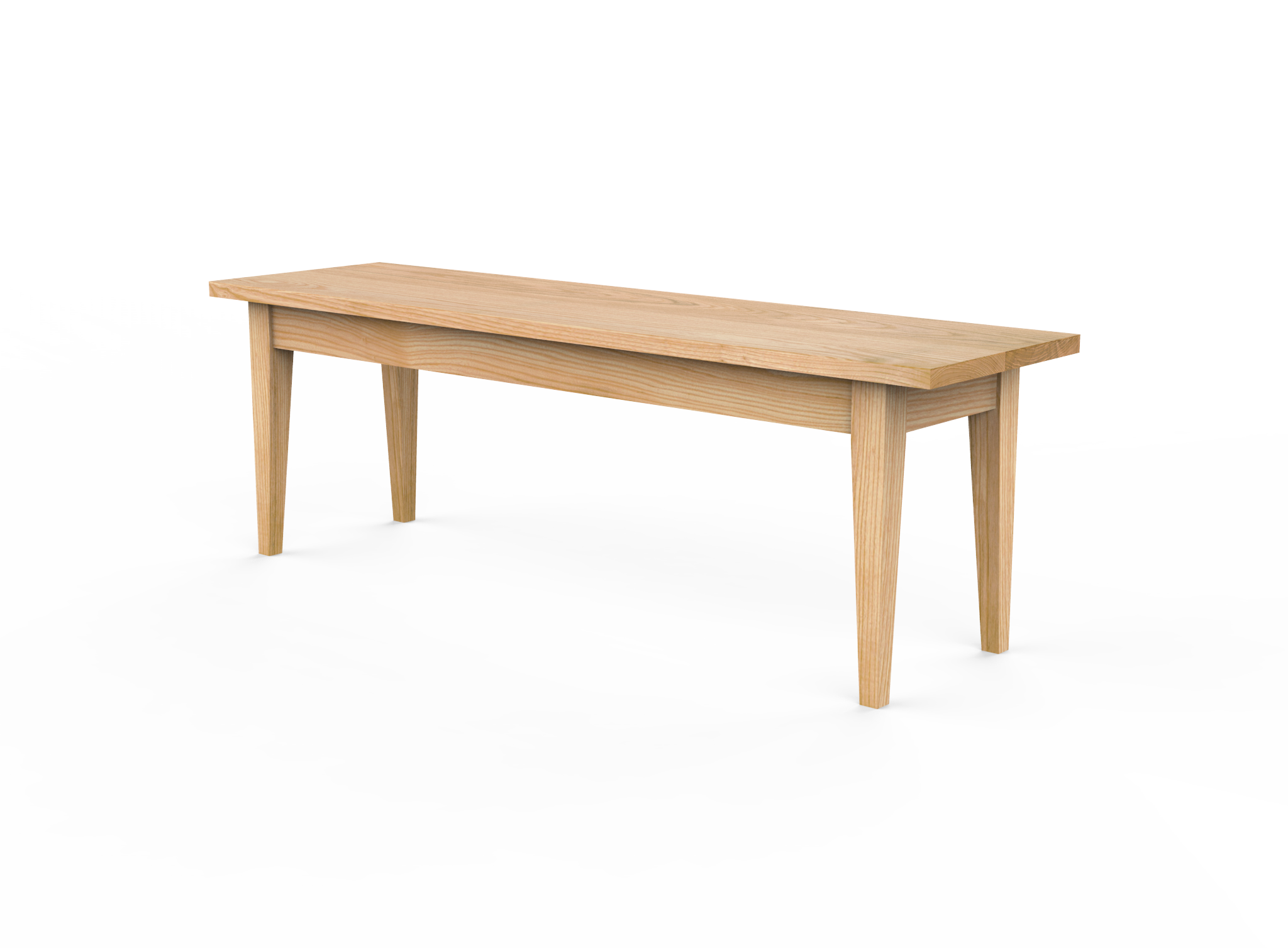 Vermont Farm Table Custom Wood Bench Shaker Ash 