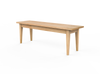 Vermont Farm Table Custom Wood Bench Shaker Ash 