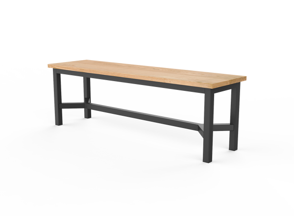 Vermont Farm Table Custom Wood Bench V150 Ash