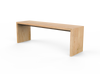 Vermont Farm Table Custom Wood Bench Waterfall Ash