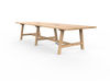 Vermont Farm Table Custom Wood Conference A Frame 003 Ash
