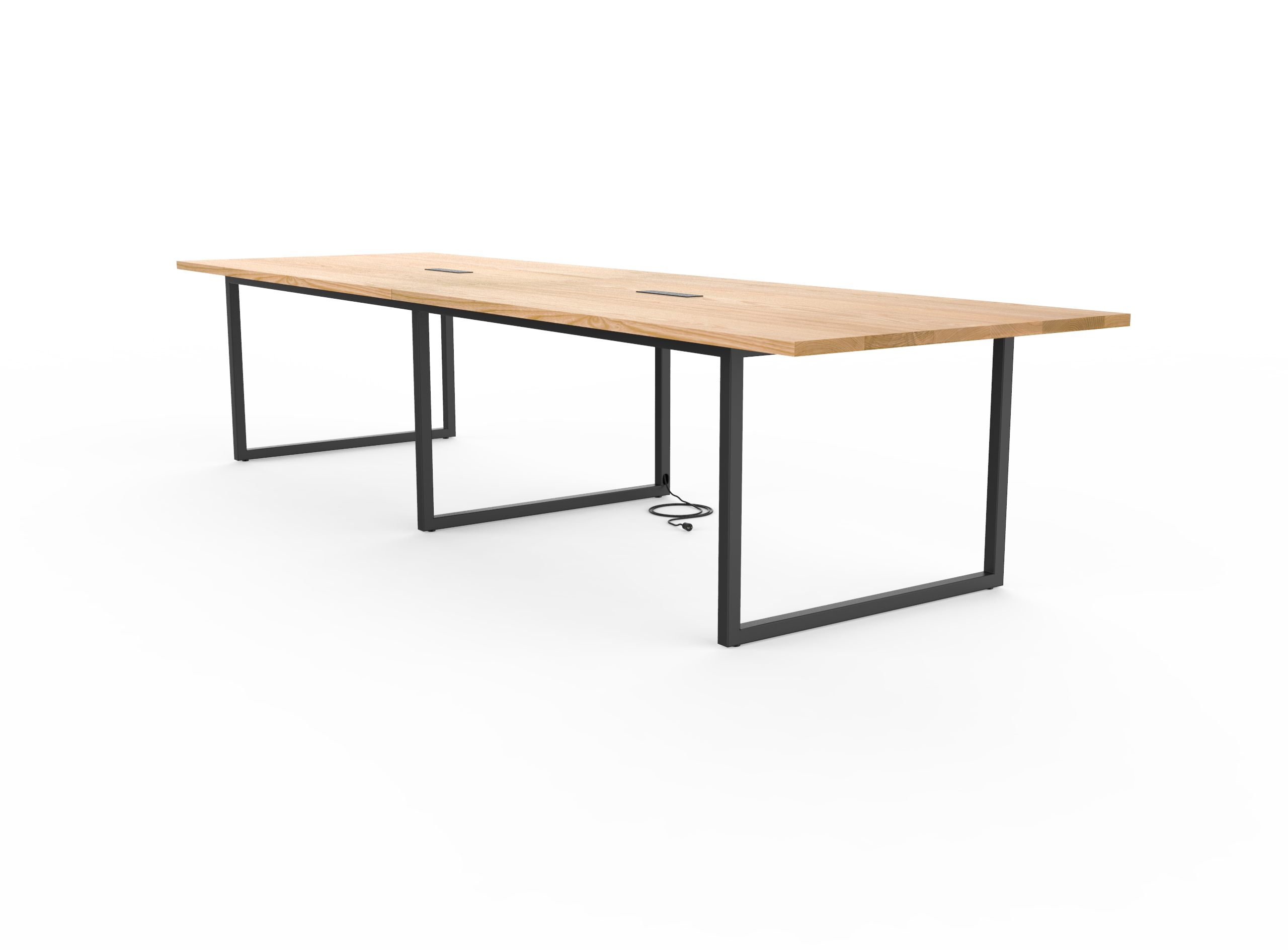 Vermont Farm Table Custom Wood Conference F150 003 Ash