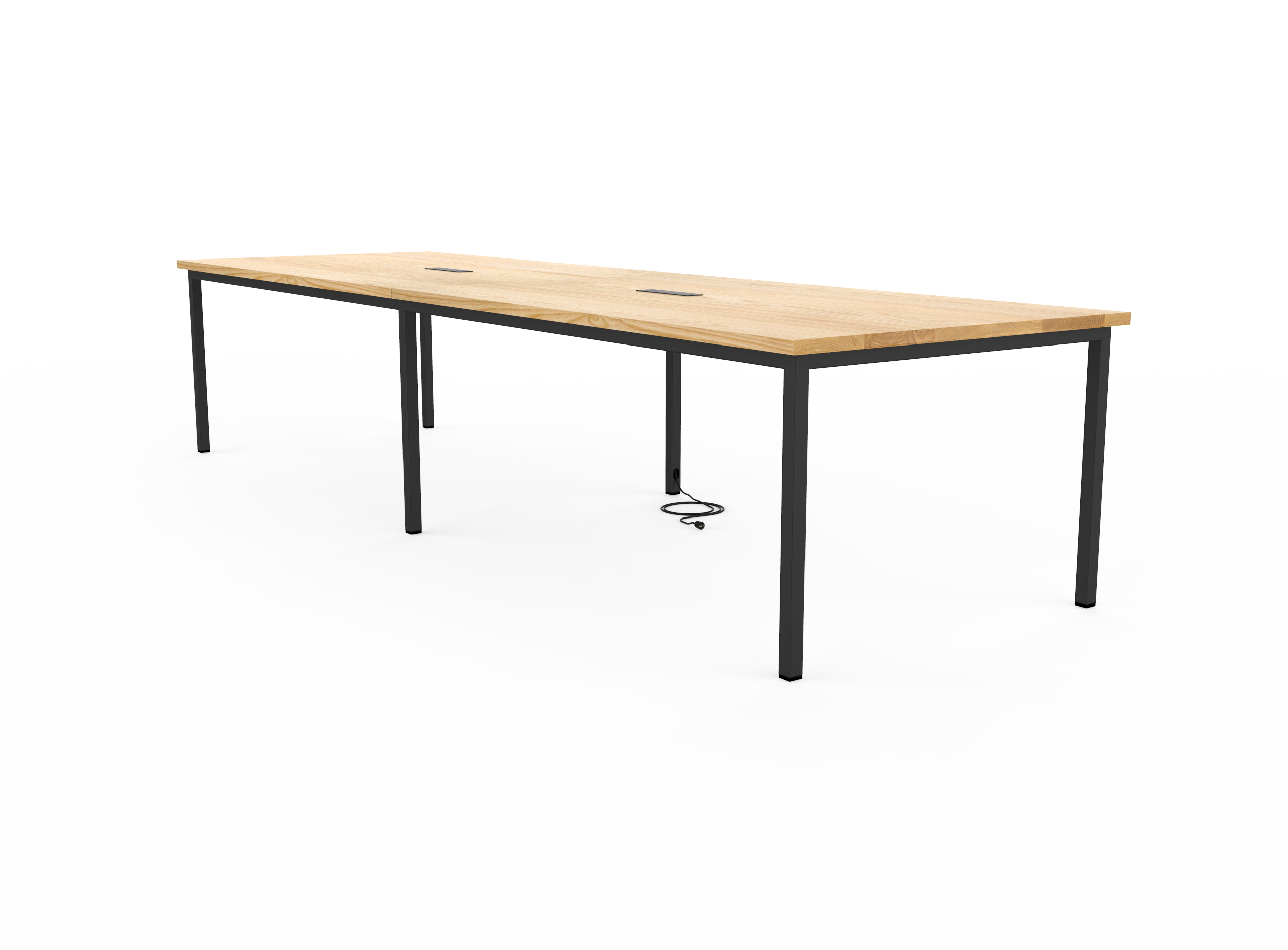Vermont Farm Table Custom Wood Conference S150 003 Ash