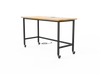 Vermont Farm Table Custom Wood Standing Desk Maker 30x72 Ash