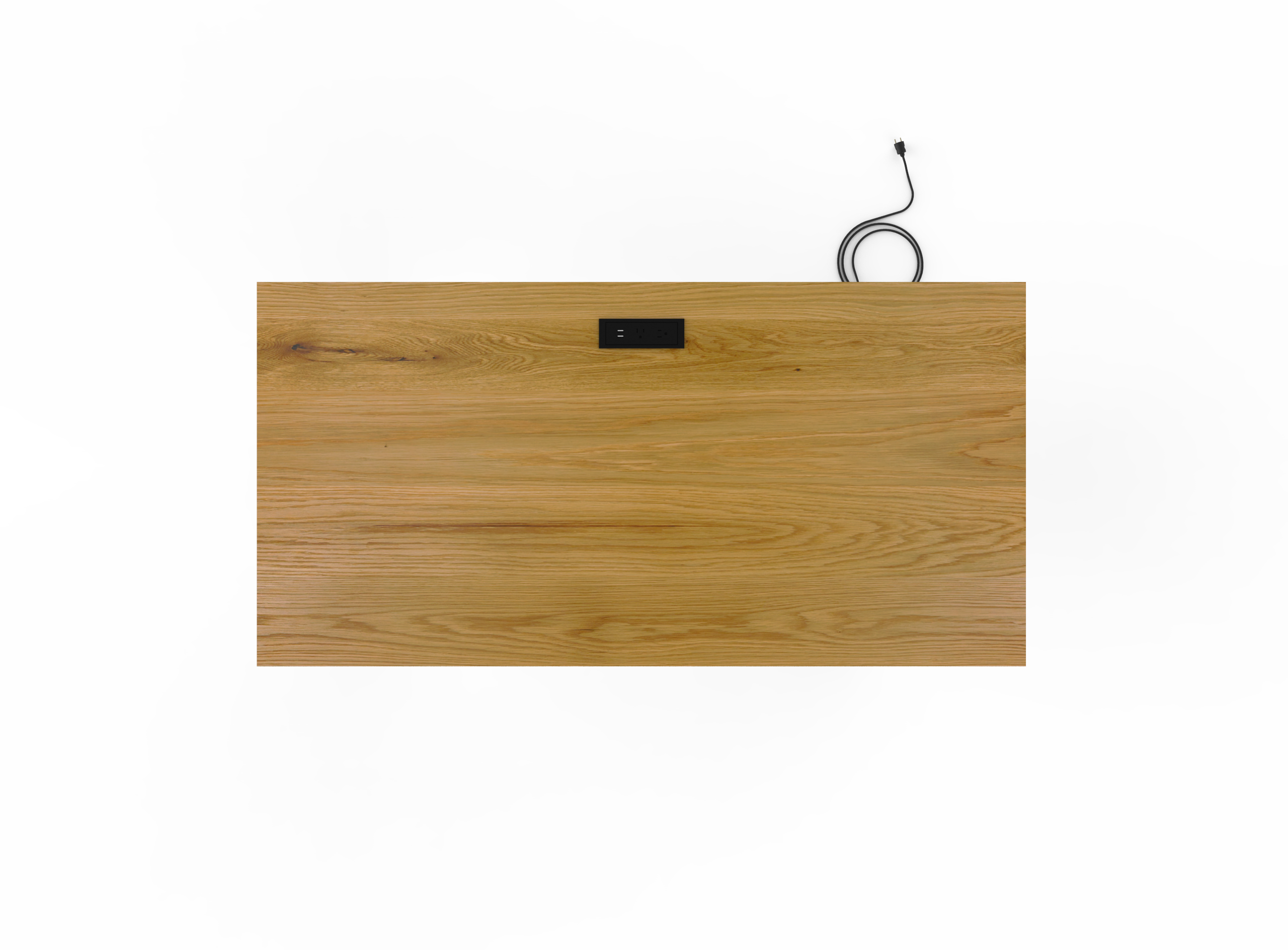 Vermont Farm Table Detail Custom Wood Desk A Frame 30X60 003 White Oak Plan 