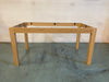 White Oak Square Wood Base Only