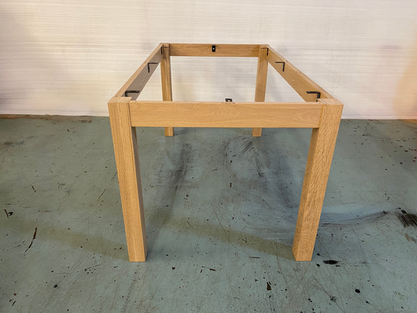 White Oak Square Wood Base Only