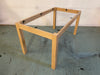 White Oak Square Wood Base Only