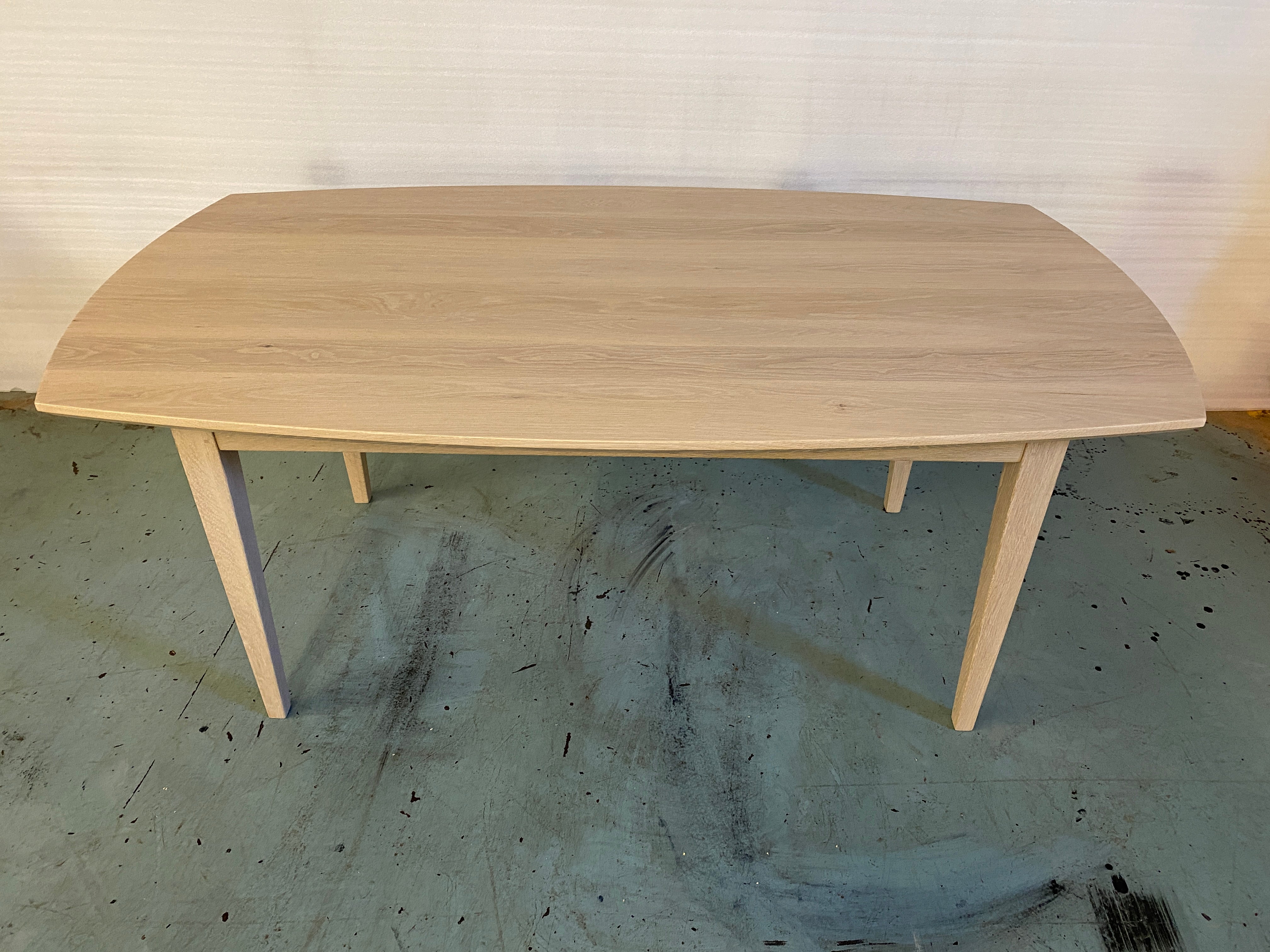 White Oak Boat Shaped Tapered Shaker