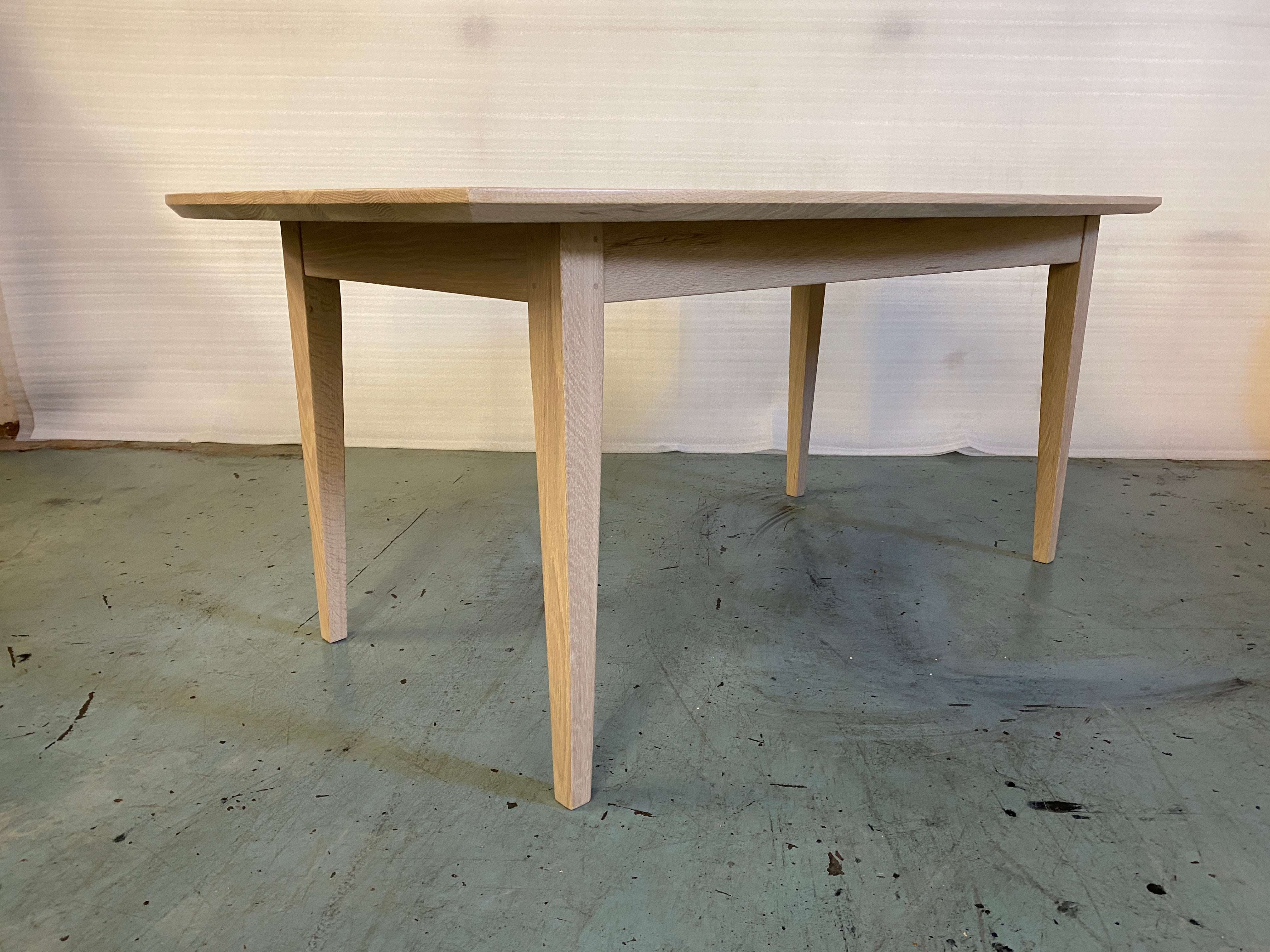 White Oak Boat Shaped Tapered Shaker