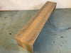 Ash Dark Gray Waterfall Bench