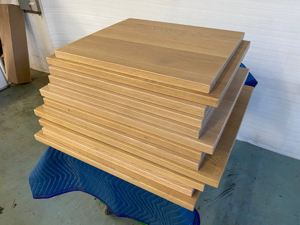 White Oak Table Top / Panel (Various Sizes)