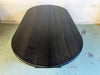 Together - Racetrack Oval Table - White Oak x True Black