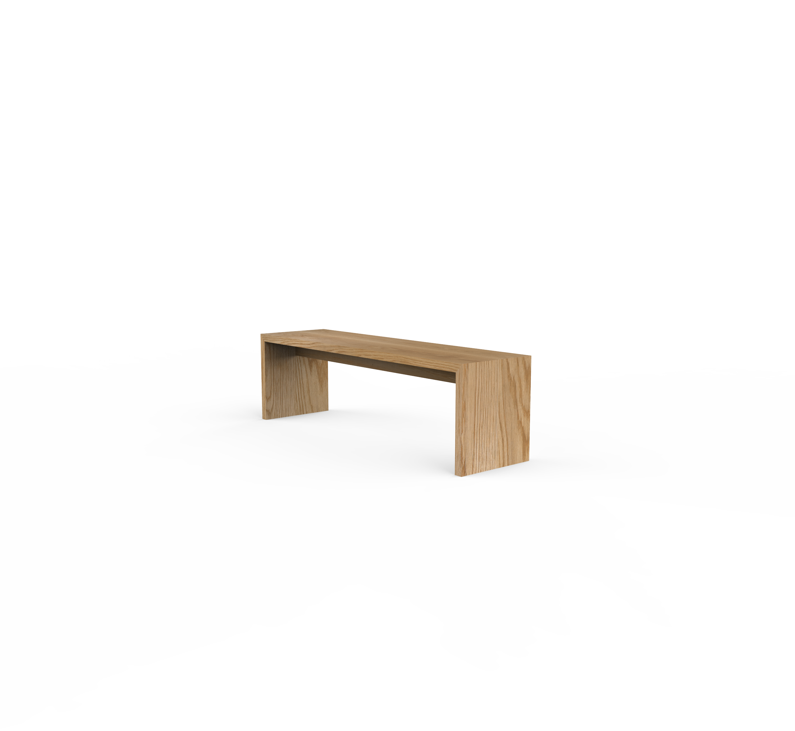 Waterfall Bench | Handcrafted Solid Wood Furniture | Vermont Farm