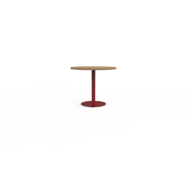 Bistro Round Oxblood Red