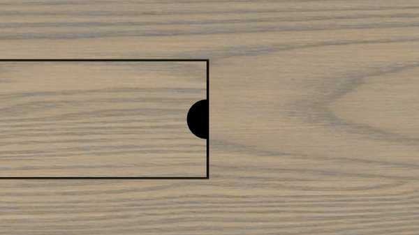 P15545 • Custom Wood • Custom • White Oak
