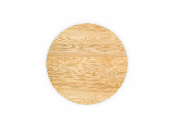 Vermont Farm Table Custom Solid Wood Table Top 48 Round Ash