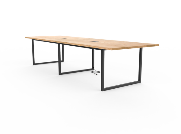 Vermont Farm Table Custom Wood Conference F150 003 Ash 