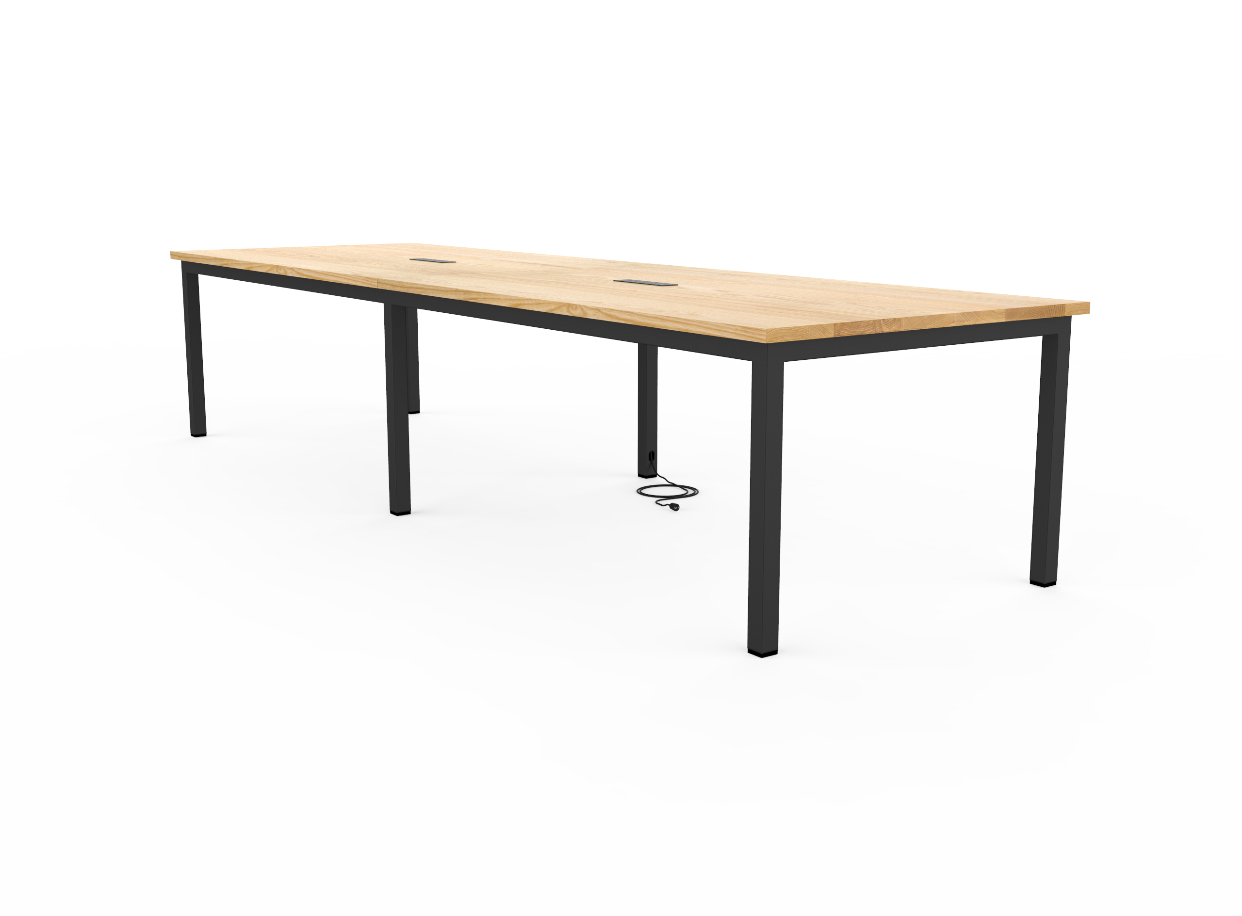 Vermont Farm Table Custom Wood Conference S200 003 Ash 