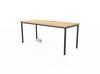 Vermont Farm Table Custom Wood Desk S150 30x72 003 Ash 