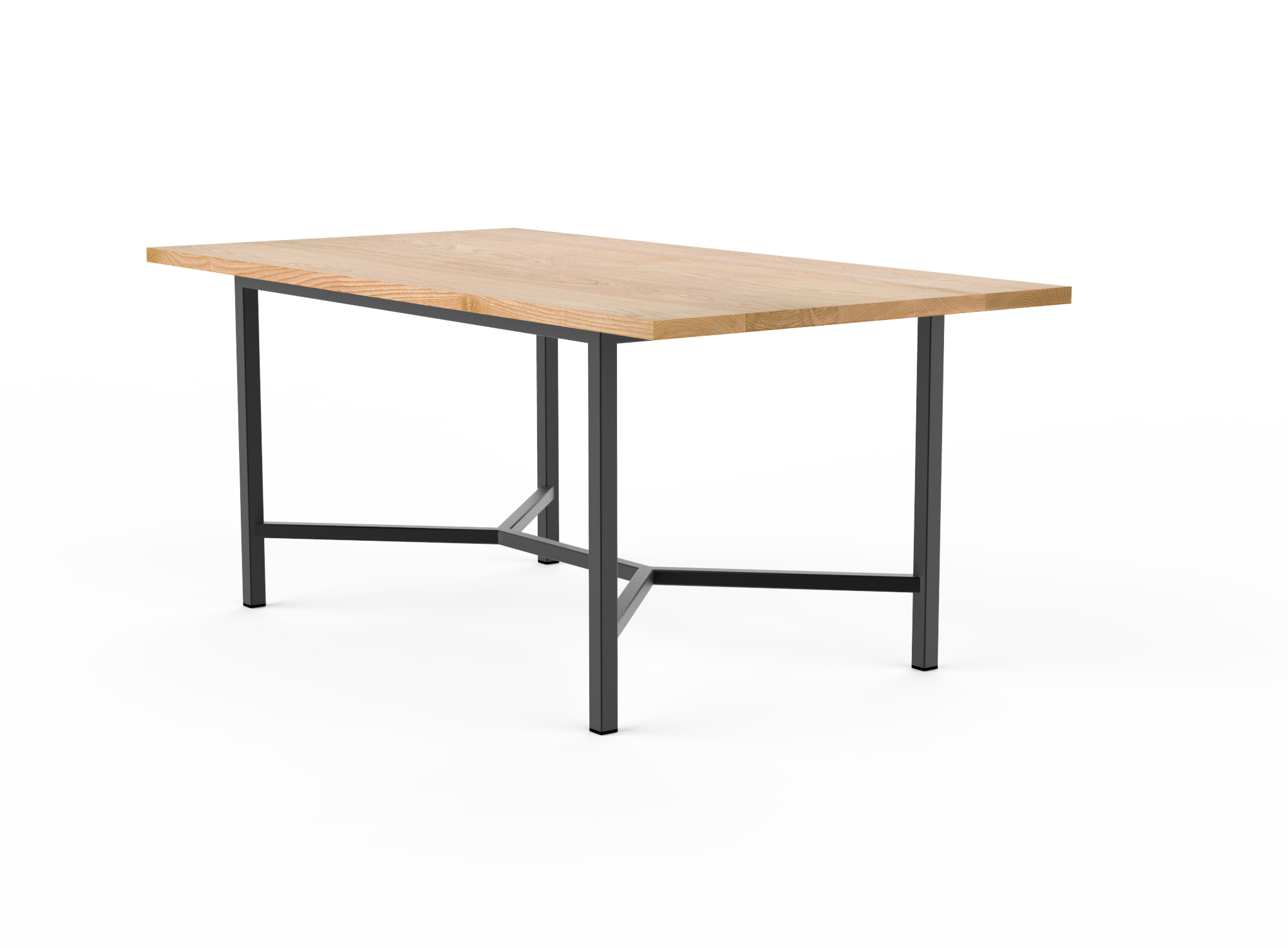 Vermont Farm Table Custom Wood Dining Table V150 Ash 