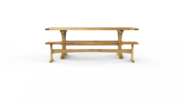 P15923 • Gathering • Bench • Reclaimed Pine Hand Sanded