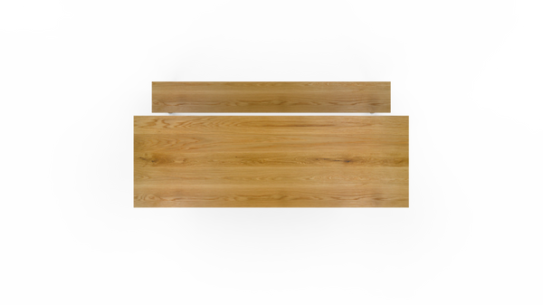 P16576 • Square Wood • Bench • White Oak